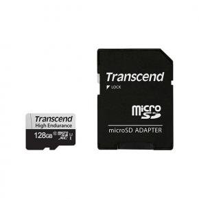 Transcend TS64GUSD350V 350v MicroSDXC, 64GB, 3D NAND, UHS-I U1, Class10, 95/45 MB/s, Black