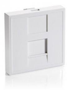 Equip 125471 French Modular Insert, 45x45mm 1-fold, pure white