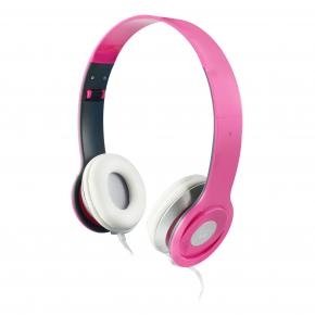 Ewent EW3575 Headset Foldable Pink