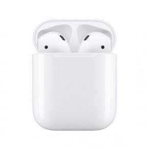 Apple Airpod2 MRXJ2ZM/A EU Wireless headphone w/charging case [BT, Lightning, Mic, optical, White]