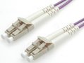 Equip-255512-Fiber-Optic-Patch-Cord-HF-LC-LC-50-125u-2m-Violet