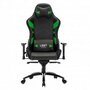 L33T-Gaming-160367-Elite-V4-Gaming-Chair-(PU)-Black-Green-decor-Class-4-gas-lift-Tilt-&amp;-recline