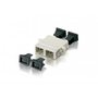 Equip-156140-SC-Fiber-Optic-Adapter-Coupler-w.-metal-sleeve-Duplex-Multimode-OM1-OM2