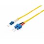 Equip-252237-Optical-Fiber-Patch-Cord-ST-ST-OS2-LSZH-15m-Yellow